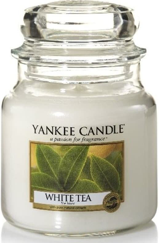 Vonná svíčka Yankee Candle White Tea 411 gramů