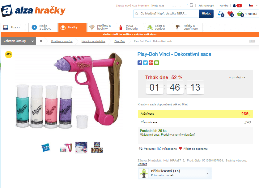 Dekorativní sada Play-Doh Vinci