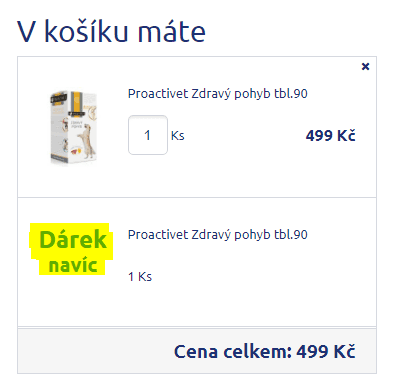 Proactivet Zdravý pohyb 90 tbl - akce
