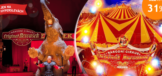 Národní CIRKUS Originál Berousek - vstupenky
