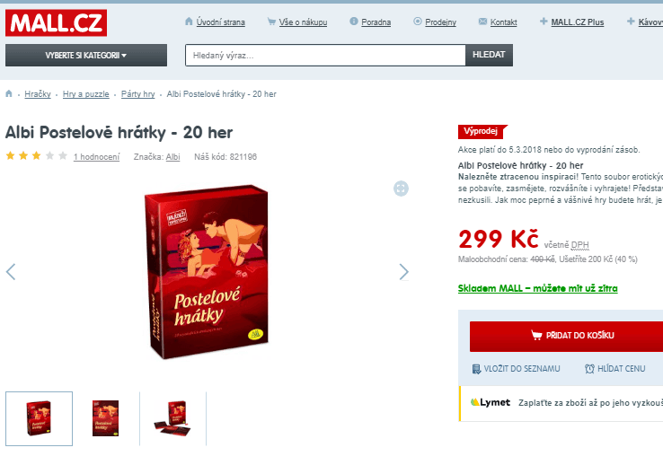 Albi Postelové hrátky - 20 her