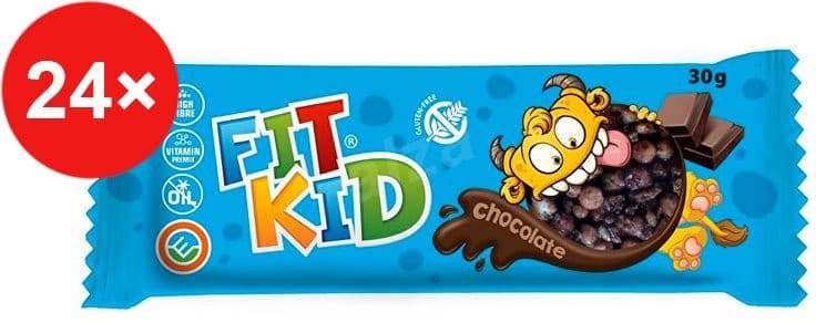 MaxSport Fit kid tyčinka 30 g - 24ks