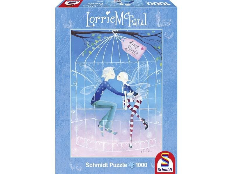 Puzzle Schmidt Love Birds 1000 dílků