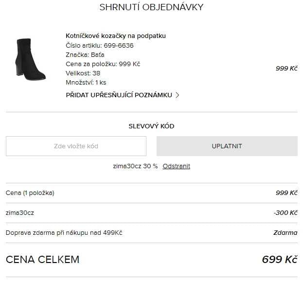 Sleva 30% na zimní boty