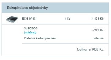Indukční vařič ECG IV 18