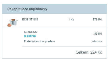 Topinkovač ECG ST 818
