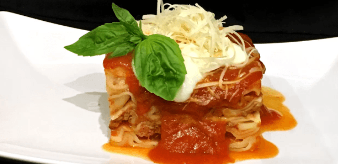 Pravé italské lasagne podle domácí receptury 