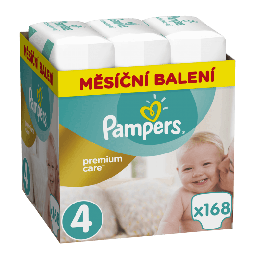 Pampers Premium Care - měsíční balení 