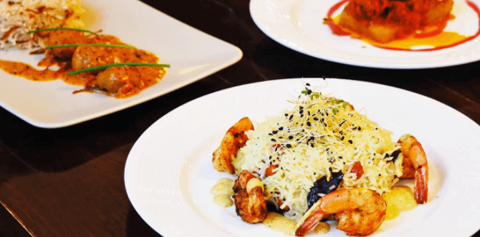 4chodové indické menu