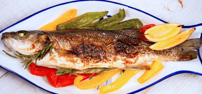 2× 300g mořský vlk na tradiční dalmatský způsob