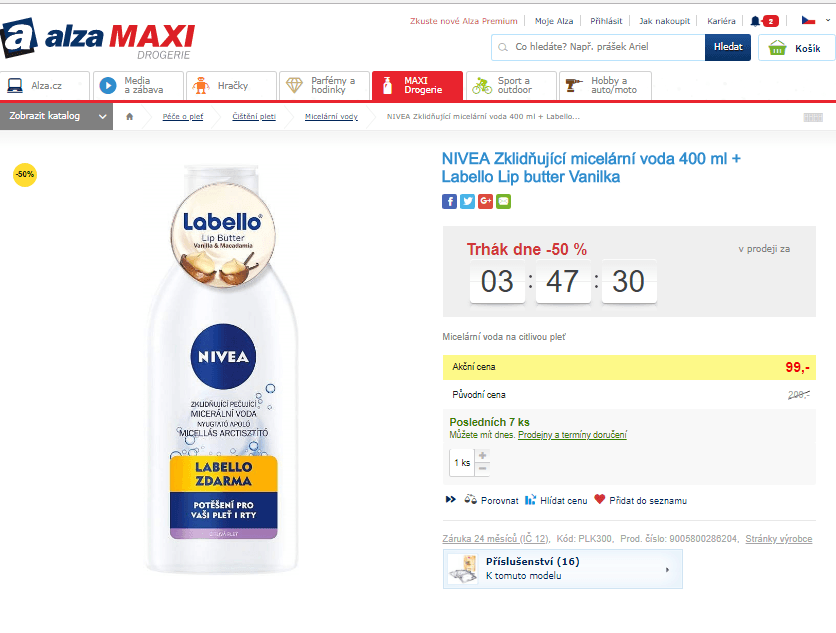 NIVEA Zklidňující micelární voda 400 ml