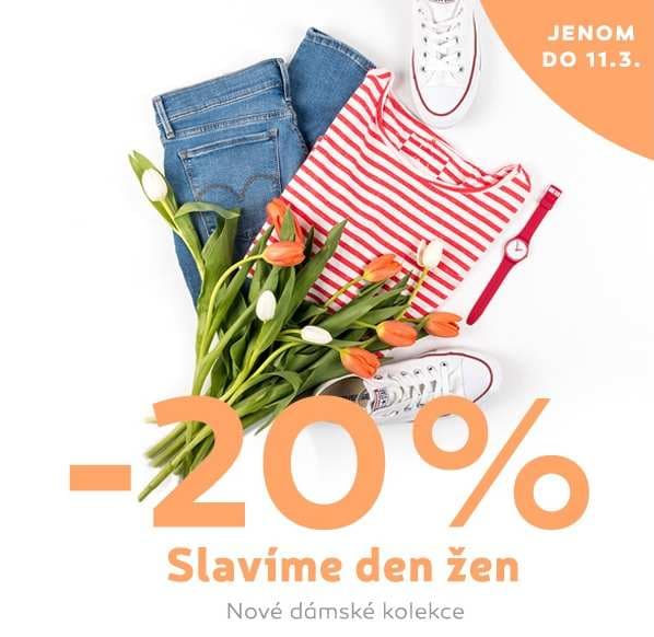 Sleva 20% na kolekce pro dámy