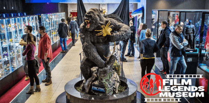 1× vstupenka do Film Legends Musea