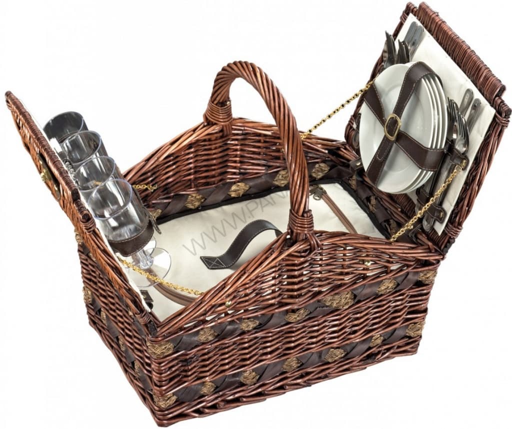 Piknikový koš pro 4 osoby Cilio COMO 