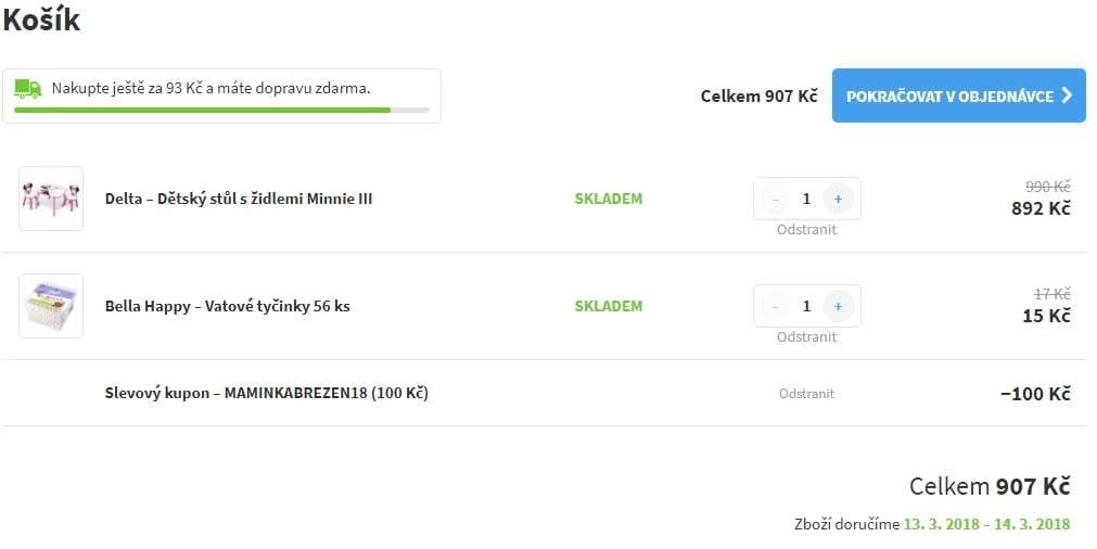 Dětský stůl s židlemi Delta Minnie