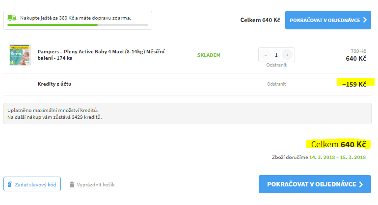 Pampers pleny Active Baby - měsíční balení