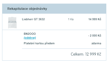 Pultový mrazák Liebherr, A++, 324 litrů