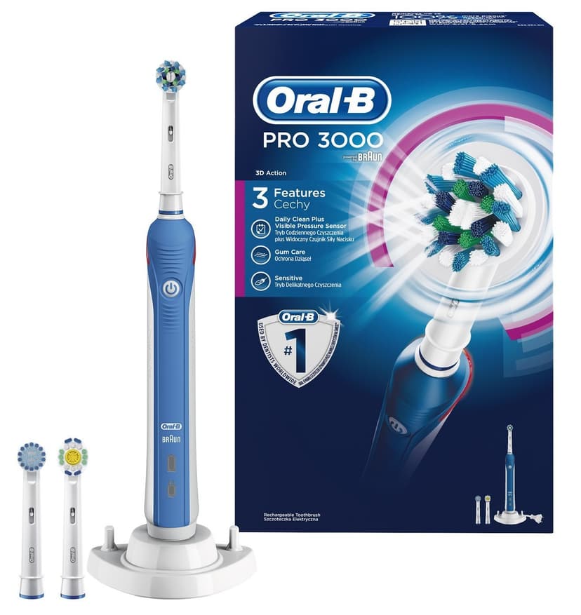 El. zubní kartáček Oral-B PRO 3000