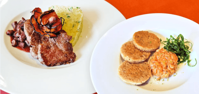 Degustační čtyřchodové menu + vstup do wellness 