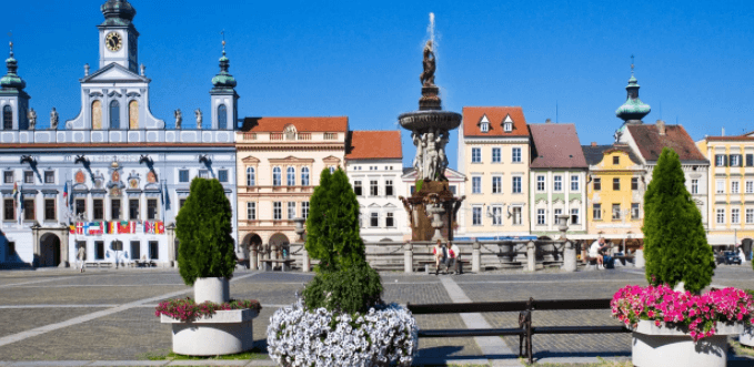 Komentovaná prohlídka města České Budějovice 
