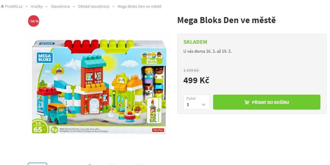 Mega Bloks Den ve městě