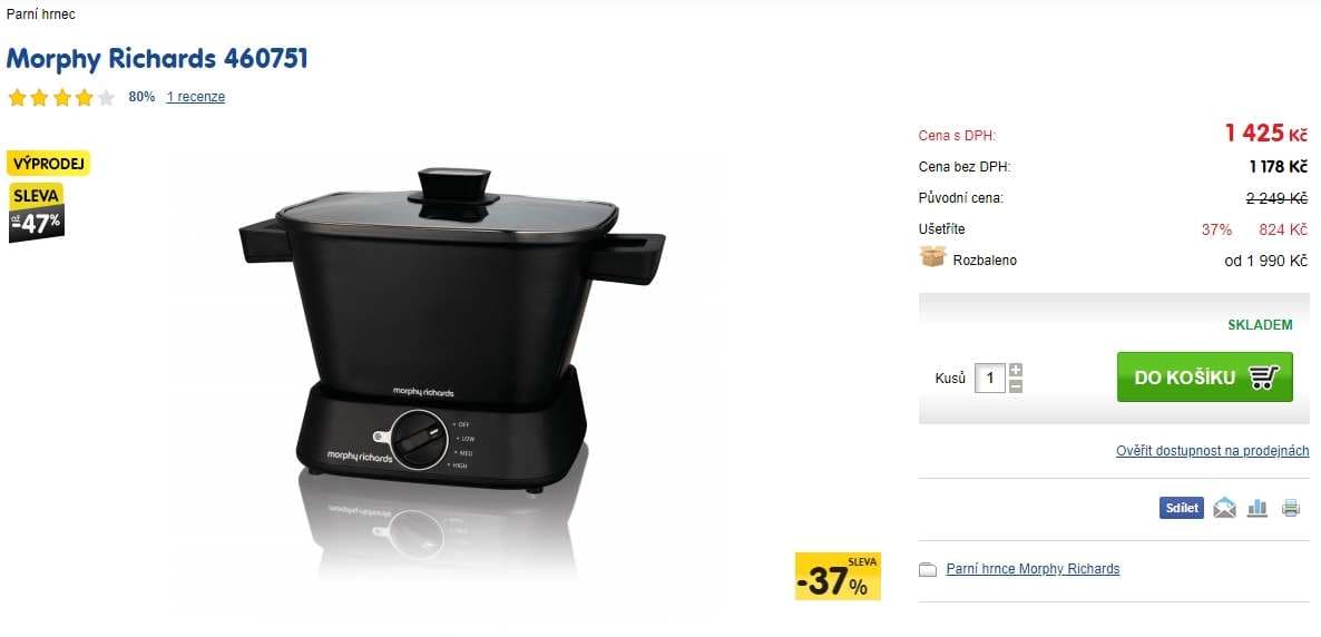 Hrnec na pomalé vaření Morphy Richards 