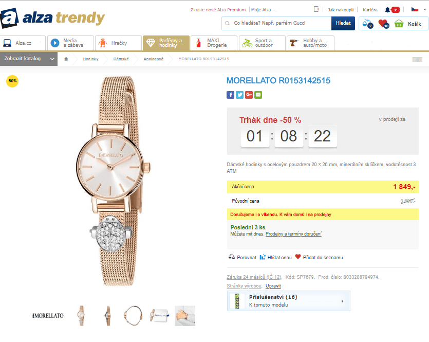 Dámské hodinky Morellato R0153142515