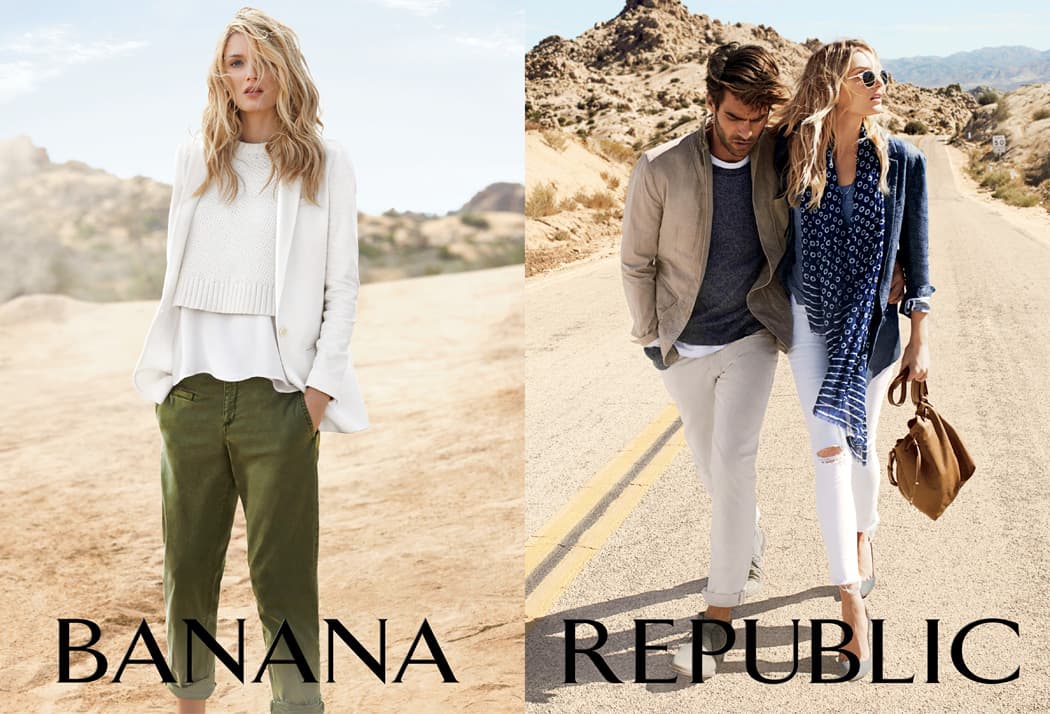 Banana Republic- sleva 50% na vše 