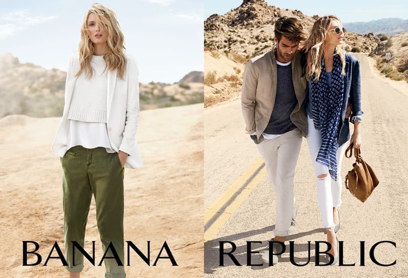 Banana Republic- sleva 50% na vše 