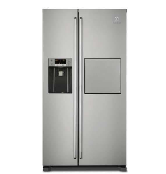 Americká lednice Electrolux, 527 l., led