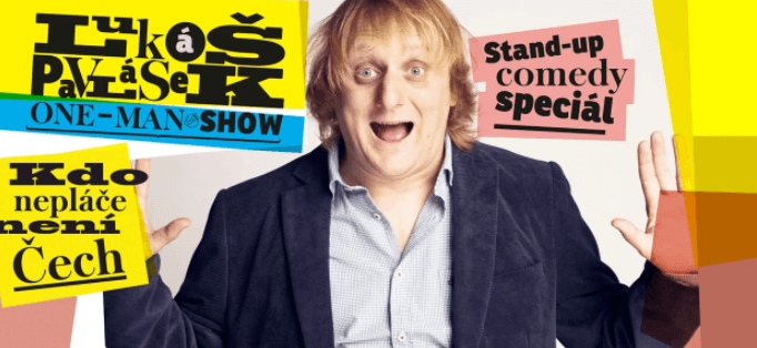 Vstupenka na stand-up comedy Lukáše Pavláska