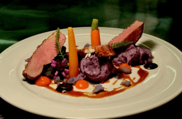 Pětichodové degustační menu v rest. Blue Wagon