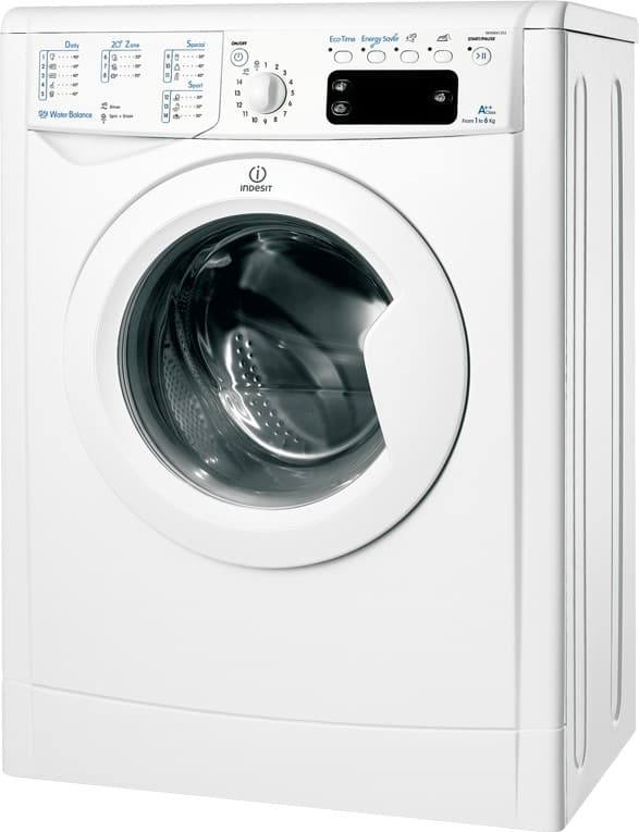 Indesit, 6kg, 1200 ot., A++, 42cm