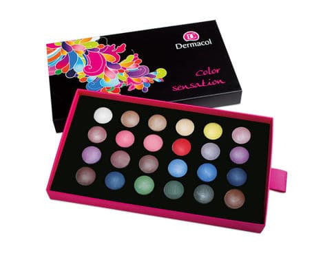 Paletka oční stíny Dermacol Wet&Dry 24×0,5g