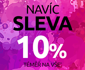 Sleva 10% na domácí spotřebiče a péči o tělo