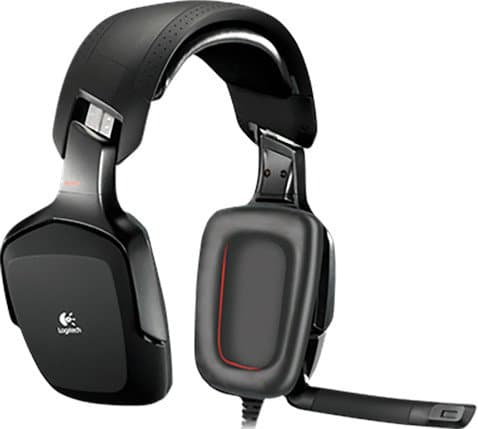 Herní sluchátka Logitech G35, prostorový zvuk