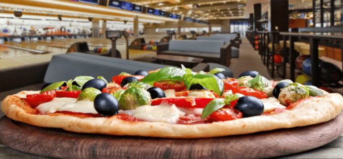 1x pizza dle výběru + 1 hod bowlingu
