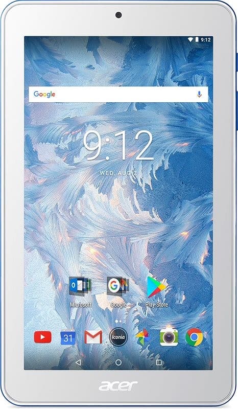 Tablet Acer, 4x 1,3GHz, 1GB RAM, 7"