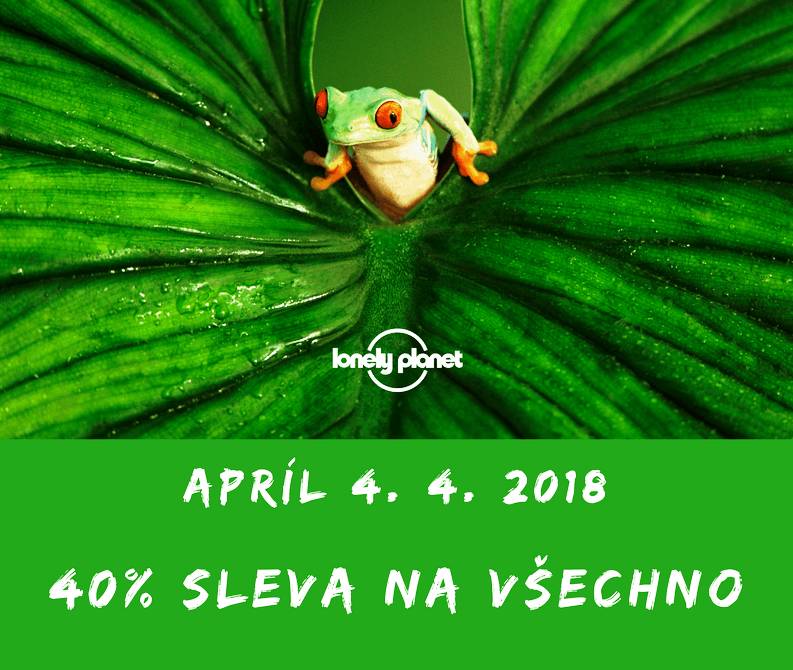 Sleva 40% na vše v Lonely Planet