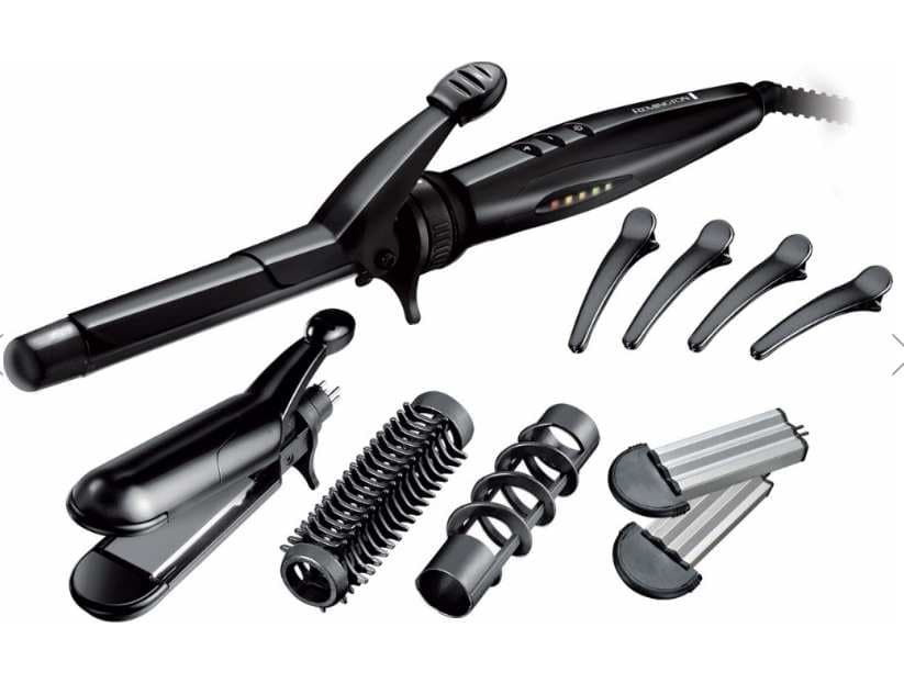 Kulma, krepovač, žehlička Remington S 8670