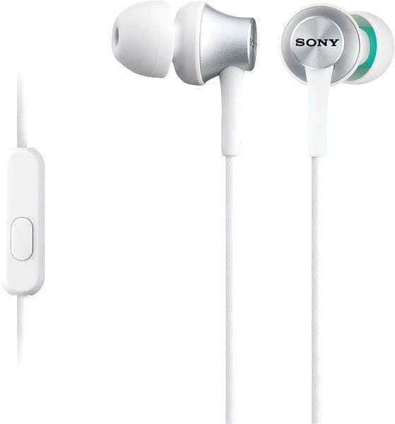 Sluchátka Sony MDR-EX450APW s mikrofonem