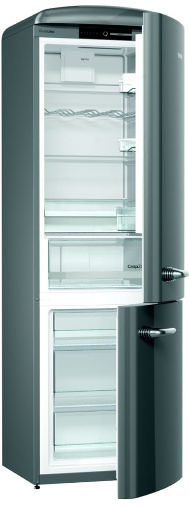 Stříbrná lednice Gorenje ORK192X