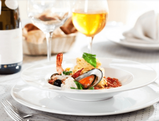 5chodové italské degustační menu pro dva