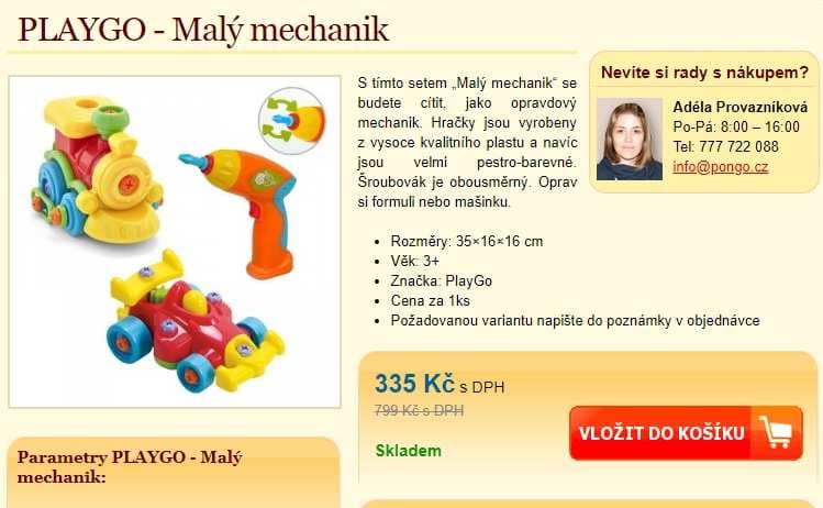 PLAYGO Malý mechanik 