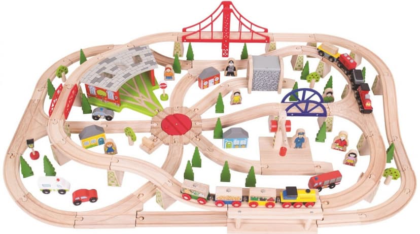 2 úrovňová vláčkodráha BigJigs