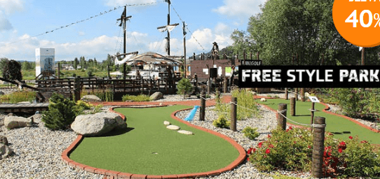 1 hra minigolfu pro 2 dospělé osoby