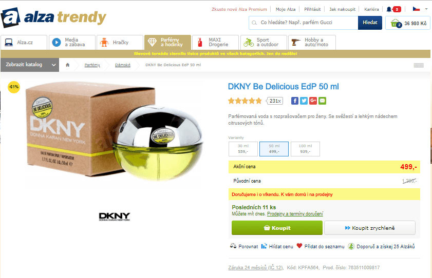 DKNY Be Delicious EdP 50 ml