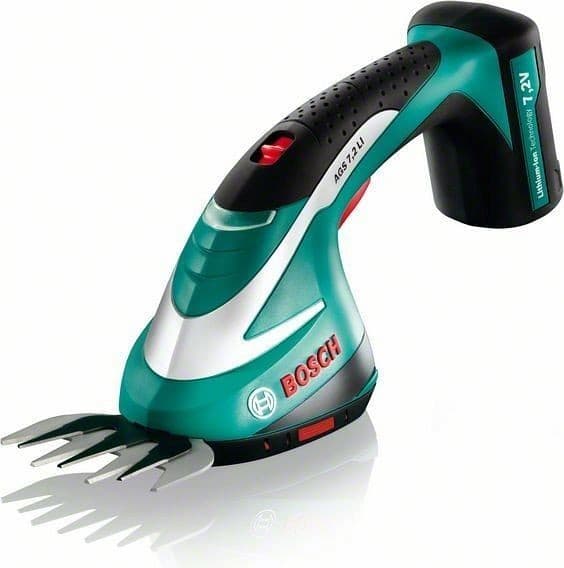 Akumulátorové nůžky na trávu Bosch AGS 7,2 LI