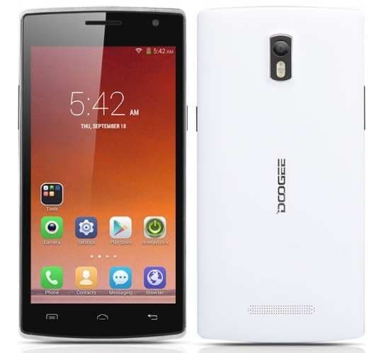 Doogee, 4x 1,3GHz, 1GB RAM, 5,5"