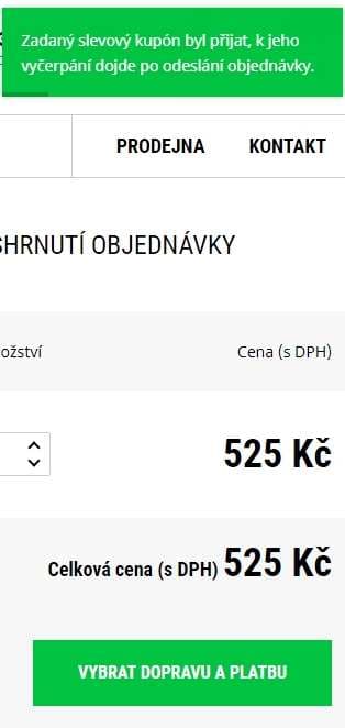 Sleva 200 Kč z nákupu nad 500 korun
